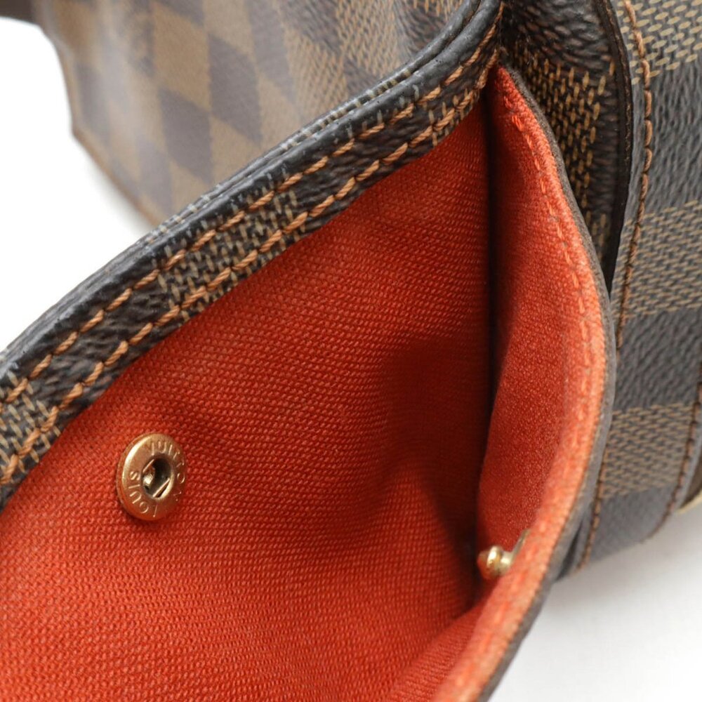 Authentic Louis Vuitton Geronimos Bum Bag Sling Bag Damier Ebene Crossbody Waist - Picture 14 of 16